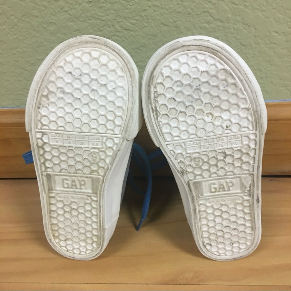 Kids GAP Blue High Top Sneakers 9 - Picture 12 of 12